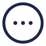 Menu Dots Circle SVG Icon